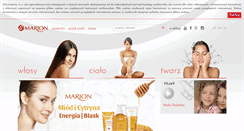 Desktop Screenshot of marionkosmetyki.pl